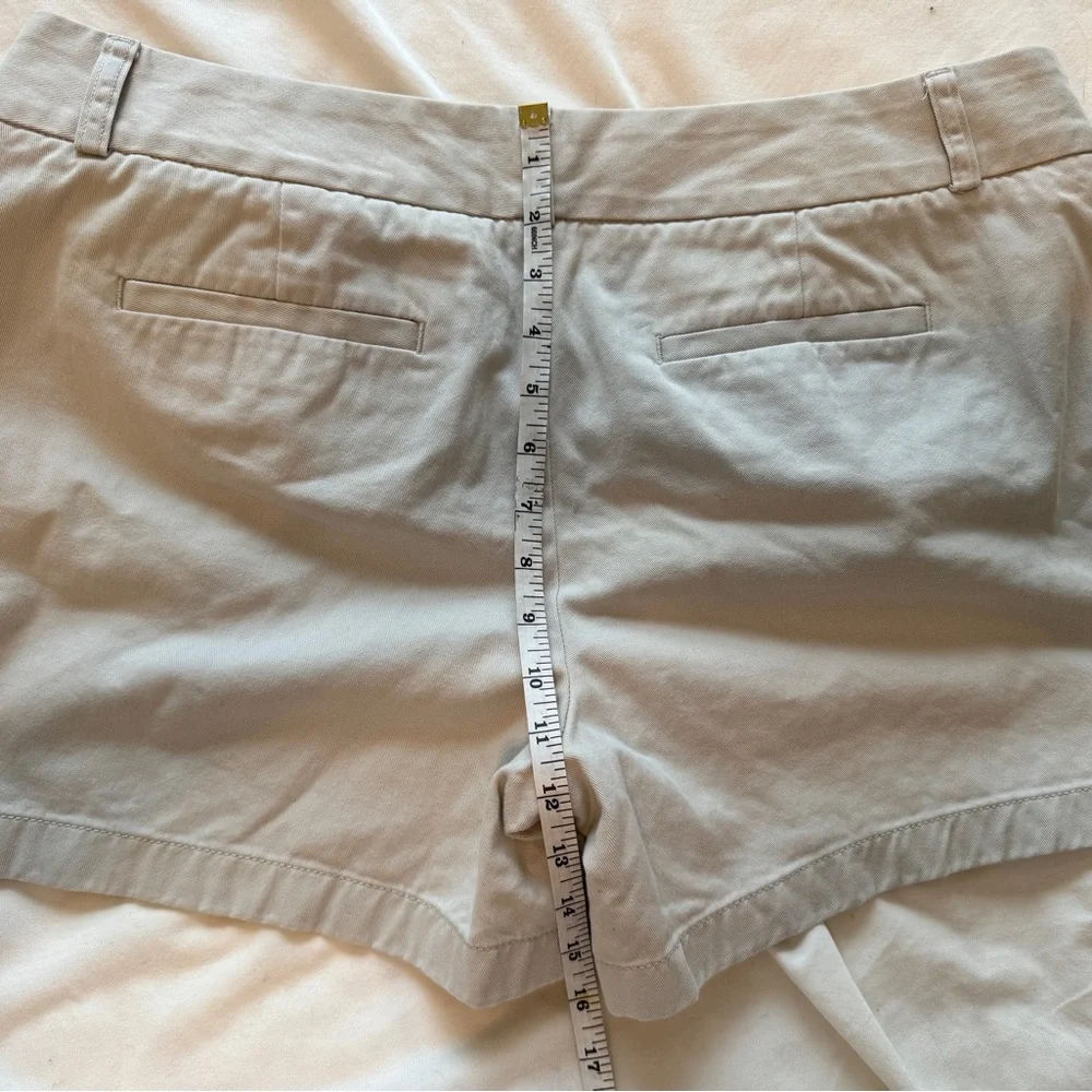 J.Crew Classic Chino Tan Taupe Shorts size 14